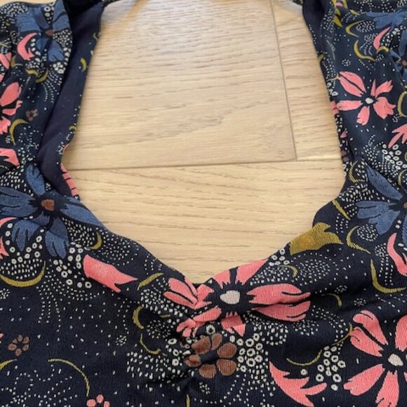 Free People Mini Dress with Back Tie Size XS - Picture 4 of 5